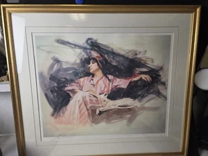 Richard Schmid "Robin & Whippet" signiert/nummeriert limitierter Druck - Bild 1 von 9