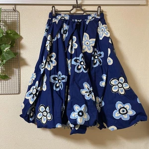 New UNIQLO x Marni Balloon Shape Skirt Floral Print Limited Japan Size M - Picture 1 of 5