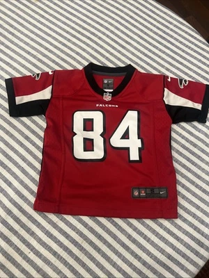 Camiseta Nike Niños Atlanta Falcons #84 Blanca Talla 4T Falcons NFL Fútbol Foto 1 de 4