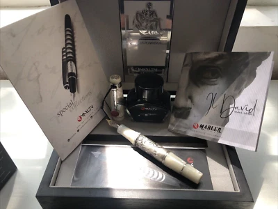 Pluma Estilográfica Marlen Il David Edición Limitada | Edición Limitada | Oro 18K Nuevo en Caja Foto 1 de 4