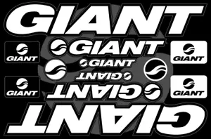 Giant Decals Stickers Bicycle Graphics Autocollant Aufkleber Adesivi #1 /662 - Picture 1 of 1