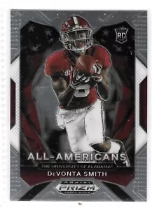 2021 Panini Prizm Draft Picks All-American #186 DeVonta Smith - Picture 1 of 2