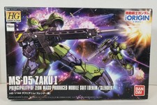 Bandai Gundam 1/144 "The Origin MS-05 ZAKU I" (Denim/ Slender) Model Kit #009