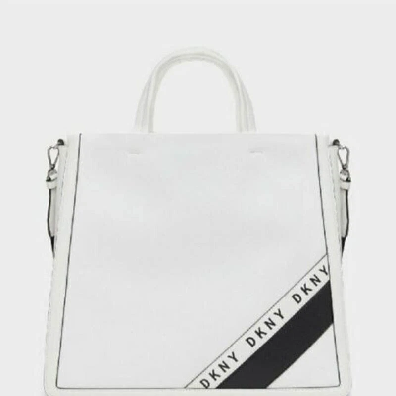 DKNY Bond North South Tote Bag White/black R94bzf35