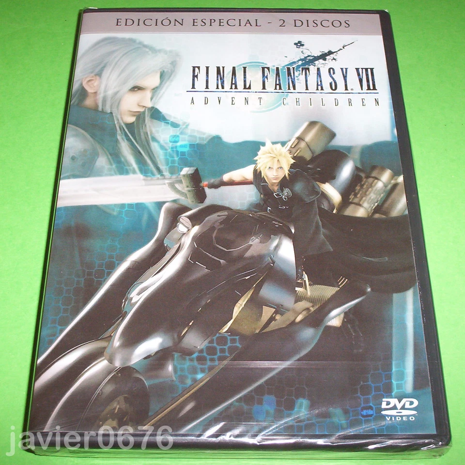 FINAL FANTASY VII ADVENT CHILDREN DVD NUEVO Y PRECINTADO EDICION ESPECIAL - Imagen 1 de 1