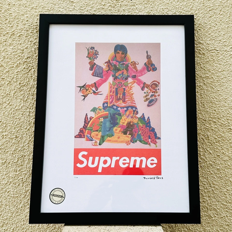Supreme 9/500 Fairchild Paris Paul McCartney Framed Art Print Sunday B Morning - Image 1 of 4