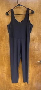 Women NWOT "RM" black sleeveless, padded bra area,jumpsuit Size Small. - Picture 1 of 2