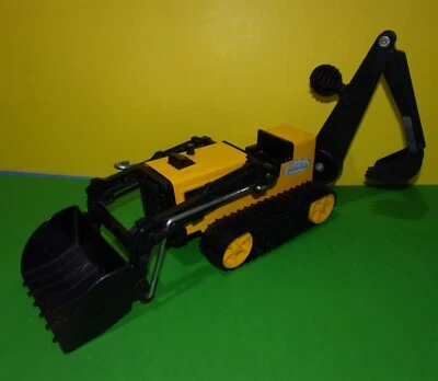 Camión Tonka Hasbro 2012 azada trasera/cargador frontal plástico y metal Foto 1 de 4