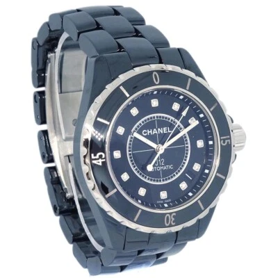 Chanel J12 Ref.H1624 39mm Self-winding Watch Ceramic Diamond SS 124864 - Image 1 of 4