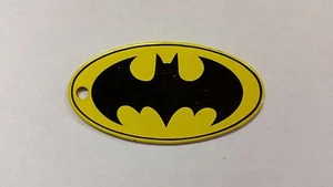 RARE DC COMICS.BATMAN  FAMILY CHANNEL PROMO METAL KEY FOB  - Picture 1 of 2