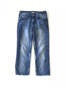 Bongo Straight Leg Distressed Jeans Boys Size 10 - Picture 1 of 4