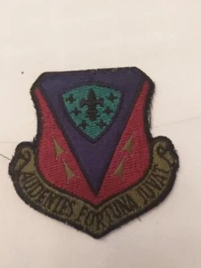 USAF Audentis Fortuna Juvat Patch MT HOME AFB ID F-111 BASE - Picture 1 of 3