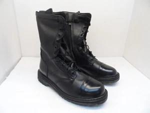Rocky Men's FQ0002090 Paraboot 10" Jump Boot Side Zip Soft Toe Black 11.5M - Picture 1 of 11