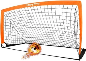 Soccer Goal 7'x5', 6.6‘x3.3', 5'x3.6', 4'x3', 3'x2.2' Soccer Net for Kids Bac... - Picture 1 of 9