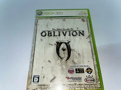 Xbox 360 The Elder Scrolls IV Oblivion - Japan Version - Fantasy RPG - USED Game - Image 1 of 4