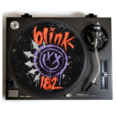 BLINK-182 Turntable Slipmat for Vinyl Records 12" DJ Slip Mat punk rock vinyls