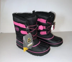 Khombu Thermolite Winter Snow Boots Girl/Boy Size 13 - Picture 1 of 6