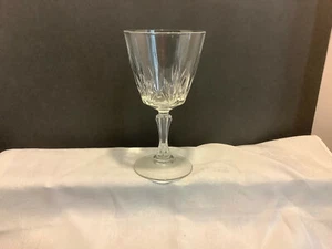 Cristal D'Arques-Durand PALMES Stemmed Water Goblet 6 3/4" - Picture 1 of 7