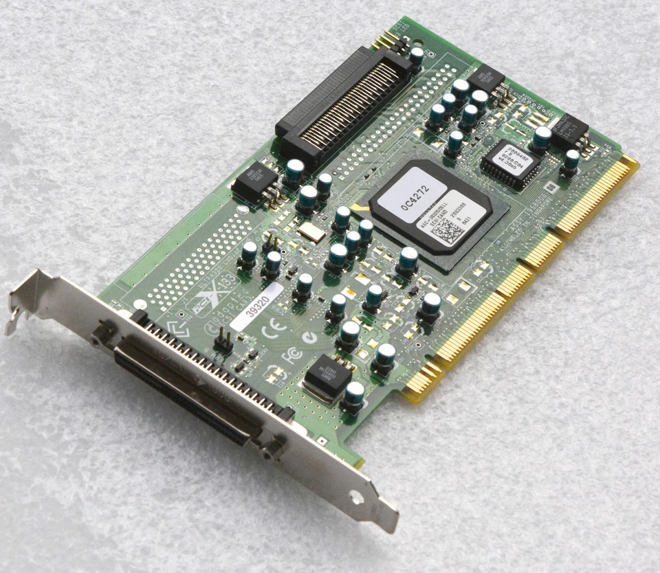 PCI SCSI Controllore Adaptec ASC-39320 / Dell U160 U320 Lvd Possibilità Boot #19 - Immagine 1 di 1