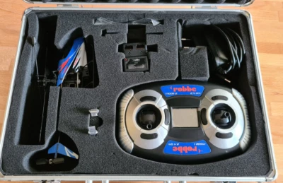 Hubschrauber Robbe Nano Arrow RTF 2,4 Ghz im Alu Koffer Sammler - Bild 1 von 4