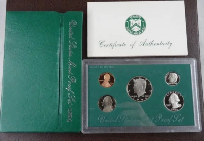 1994-S US Mint Proof Set 5 Coin Set OGP COA Original Government Packaging - Image 1 of 4