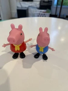 Peppa Pig And George Cub brownie scout figures - Picture 1 of 2