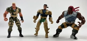 VTG GI JOE EXTREME Lot of 3 ~ Freight, Lt. Stone, Ballistic Action Figures 90s - Picture 1 of 21
