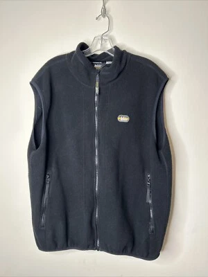REI Men's Vest Fleece Full-Zip Black Mens XL Outdoors Hiking Vest - Image 1 of 4