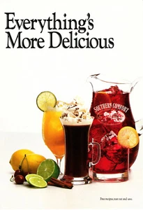 SOUTHERN COMFORT LIQUEUR AD #9 RARE 1988 OUT OF PRINT VINTAGE 4 PAGES - Picture 1 of 4