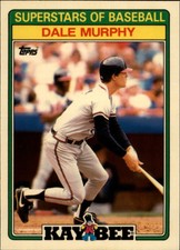 1988 Kay-Bee Atlanta Braves Baseball Card #20 Dale Murphy