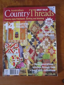 MAGAZINE AUSTRALIAN COUNTRY THREADS   VOL. 5.  NO. 9  GREAT  ** MUST SEE - Picture 1 of 2