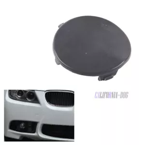 Unpainted Front Bumper Tow Eye Hook Cover Cap For E90 E91 LCI 3 Series 07 - 12 - Picture 1 of 5