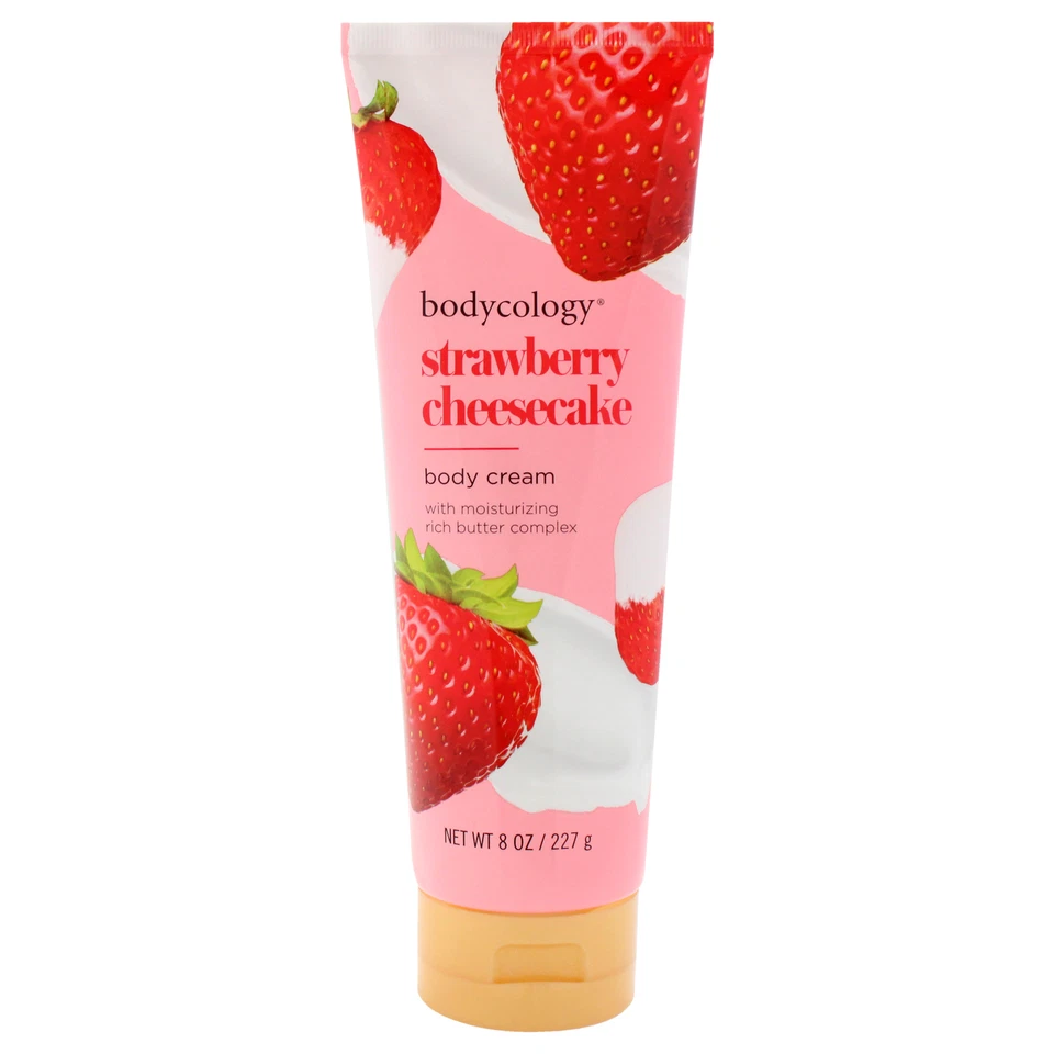 Bodycology Body Cream - Strawberry Cheesecake for Women - 8 Fl Oz (Pack of 1)