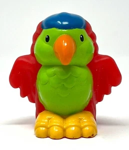 Little People 2001 LORO cabeza azul Arca de Noé pescador precio pájaro zoológico animal de granja - Imagen 1 de 6