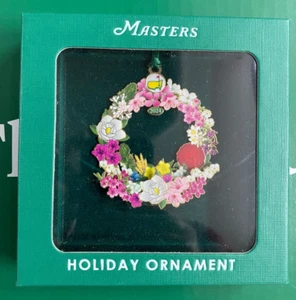 2024 Masters Holiday Christmas Ornament "Wreath" Augusta National - Picture 1 of 2