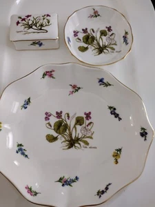 Princess Royale Serving Fine English Bone China Small & Med dish & Trinket Box - Picture 1 of 4
