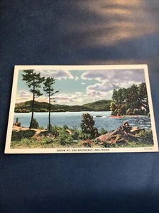 Sqaw Mt. Und Moosehead Lake, Maine Postkarte - Bild 1 von 2