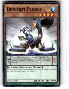Dinomist Plesios BOSH-EN025 Breakers of Shadow 1st Edition Common NM - Picture 1 of 2