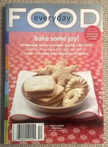 Everyday Food Martha Stewart Magazine Issue 28 December 2005 Christmas Cookies - Imagen 1 de 2