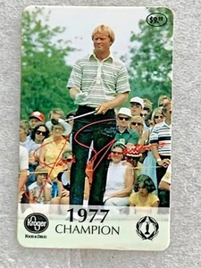 JACK NICKLAUS VINTAGE KROGER & MEMORIAL GOLF TOURNAMENT PHONE CARD - Picture 1 of 3