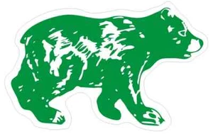 Pegatina verde oso patrulla del estado de Washington R7126 - Imagen 1 de 1
