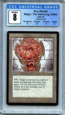 MTG Legends Kry Shield CGC  8.0 (8) card Magic  WOTC Amricons 5094