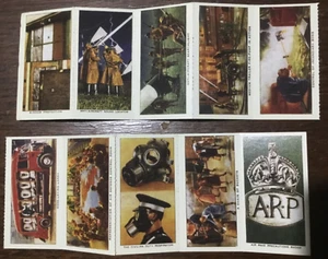 WW2 BLITZ SMALL (67mm x 37mm) 10 PICTURE CARDS AIR RAID ETC. : Reproductions - Picture 1 of 2