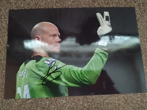 Hand Signed Photo (12 x 8) Brad Friedel USA Tottenham - Picture 1 of 2