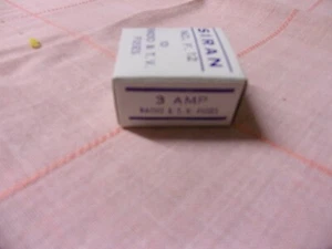 Cantidad 10 x SIran 4 fusibles,s muy f13 6,35 X 32 mm 3 amperios - Imagen 1 de 1