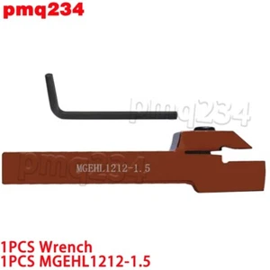 1PC MGEHL1212-1.5 CNC Lathe Tool Spring Steel External Grooving Tool Holder MGMN - Picture 1 of 4