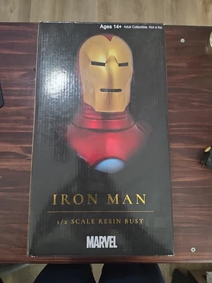 Leyendas en 3D Ironman 1/2 Busto Edición Limitada Marvel Comics Diamond Select Foto 1 de 4