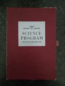 Vintage Science Service Science Program 6 Books 1 Map from Nelson Doubleday 1962 - Picture 1 of 24
