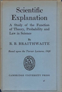 Scientific Explanation: a Study of the Function of Theory, Probability and Law.. - Picture 1 of 1