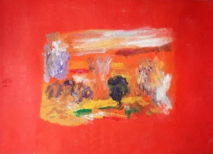 IOAN SBARCIU - Landschaft II. Acryl auf festem Karton, handsigniert. - Picture 1 of 8